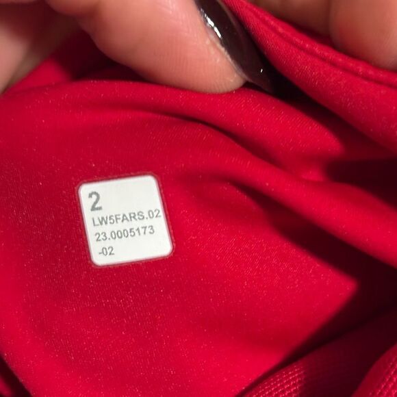 Lululemon Fast and Free High-Rise Tight 25” Pockets *Updated Dark Red- Size 2 - Picture 12 of 12
